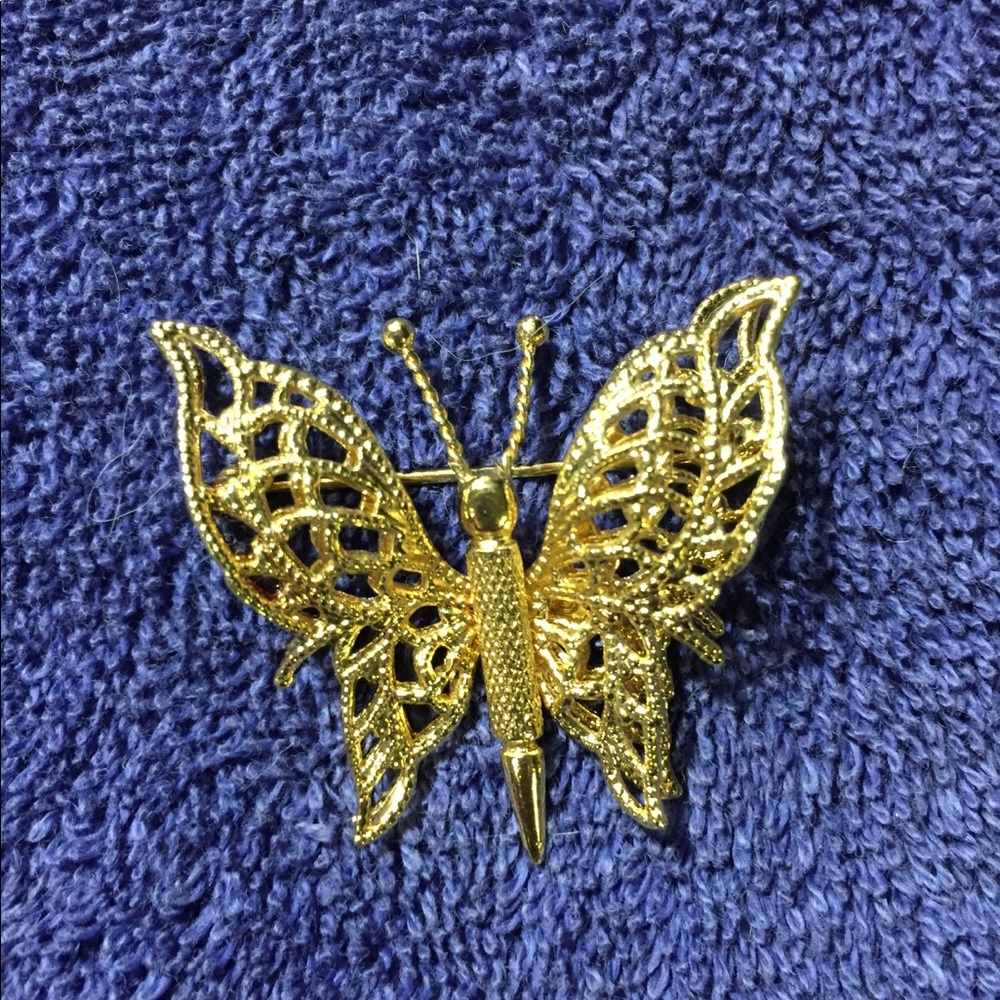 Monet Butterfly Pin